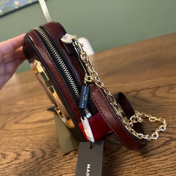 NWT! New Marc Jacobs Hot Shot Crossbody Leather Bag - Picture 6 of 15